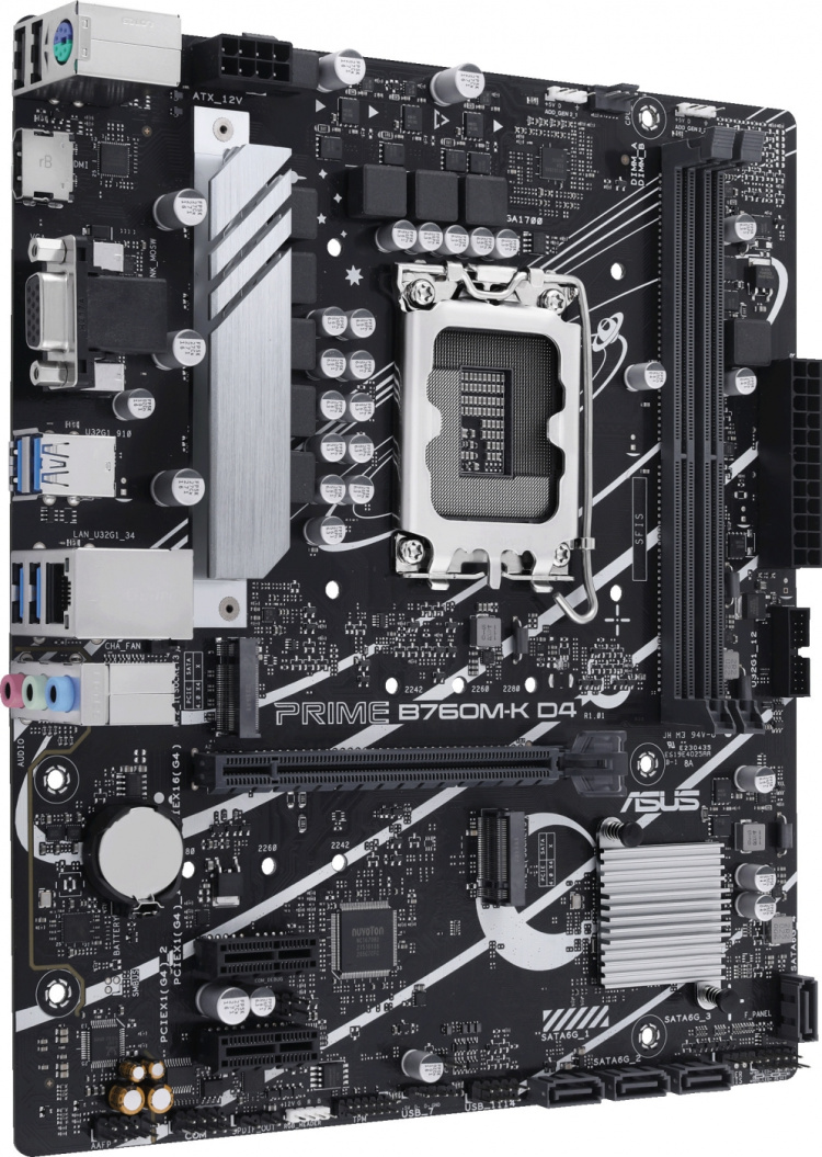 ASUS PRIME B760M-K D4 mATX-moderkort