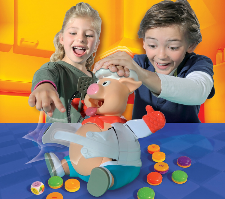 Toyrock Piggy Pop-spel