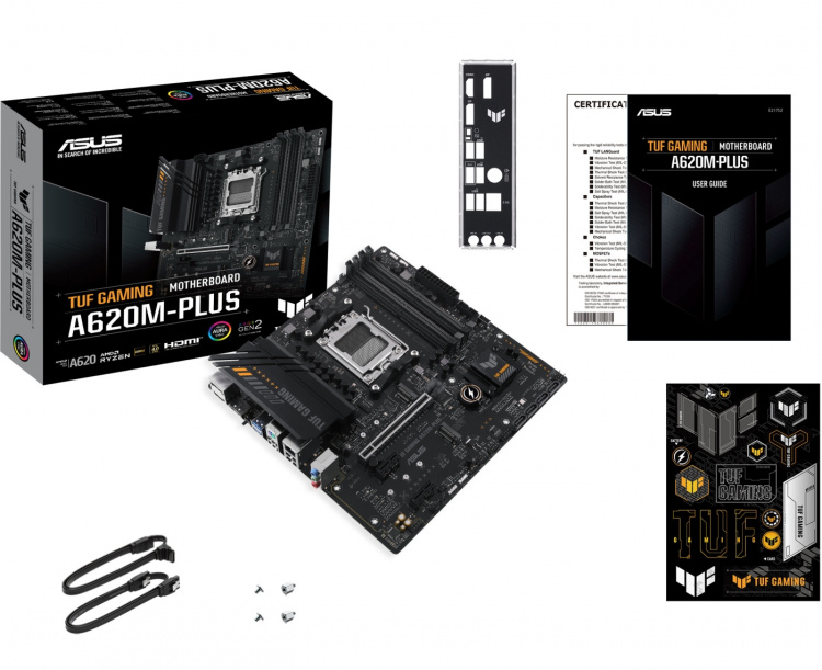 ASUS TUF GAMING A620M-PLUS mATX-moderkort