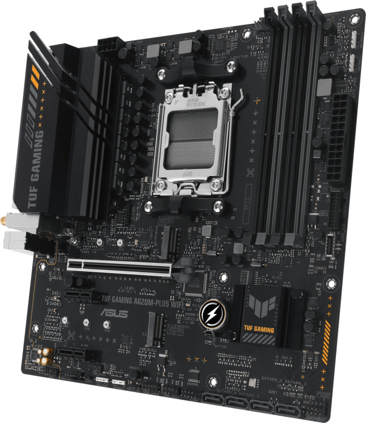 ASUS TUF GAMING A620M-PLUS WIFI mATX-moderkort