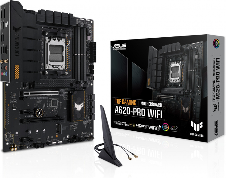 ASUS TUF GAMING A620-PRO WIFI ATX-moderkort