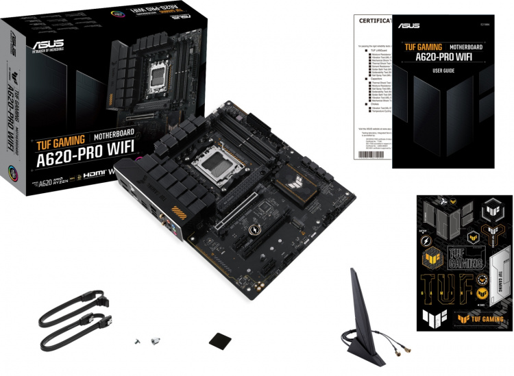 ASUS TUF GAMING A620-PRO WIFI ATX-moderkort