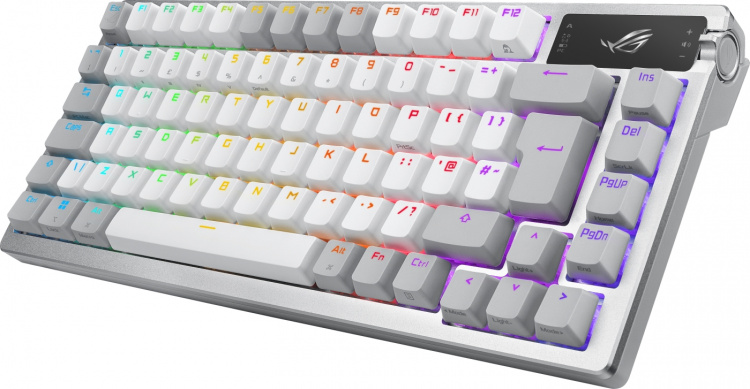ASUS ROG Azoth tangentbord för gaming, vitt