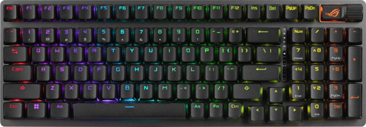ASUS ROG Strix Scope II 96 trådlöst tangentbord för spel