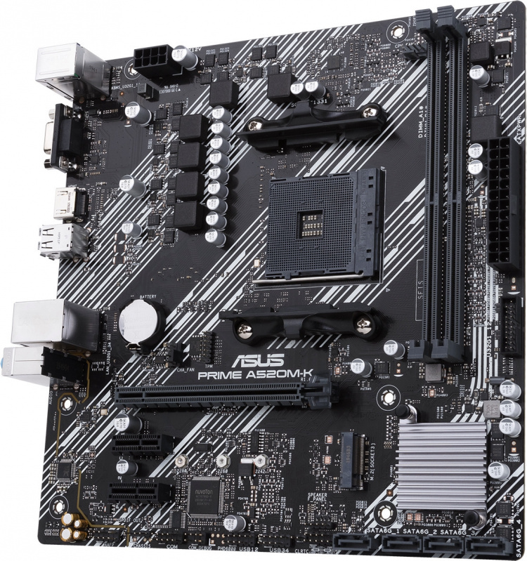 ASUS Prime PRIME A520M-K mATX-moderkort ASUS Prime PRIME A520M-K mATX-moderkort