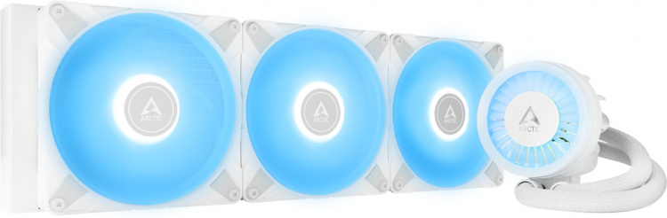 Arctic Cooling Arctic Liquid Freezer III 420 ARGB vätskekylningssystem, vit