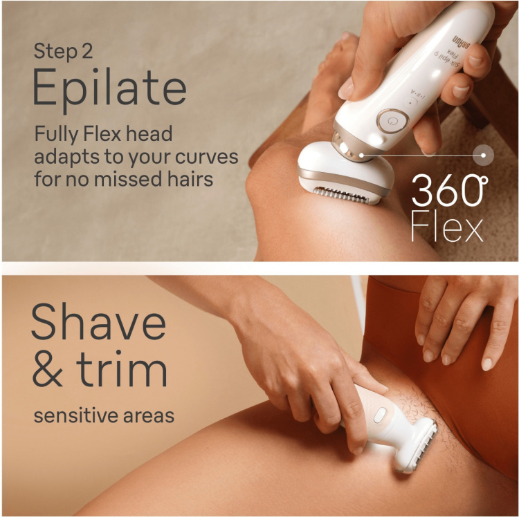 Braun Silk-épil 9 3D Flex SkinSpa 9-481 epilator
