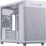 ASUS Prime AP201 TG Micro-ATX-chassi med fönster, vit ASUS Prime AP201 TG Micro-ATX-chassi med fönster, vit