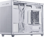 ASUS Prime AP201 TG Micro-ATX-chassi med fönster, vit ASUS Prime AP201 TG Micro-ATX-chassi med fönster, vit