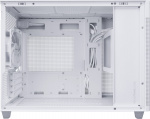 ASUS Prime AP201 TG Micro-ATX-chassi med fönster, vit ASUS Prime AP201 TG Micro-ATX-chassi med fönster, vit