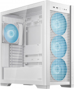 ASUS TUF Gaming GT302 TG ARGB ATX-chassi med fönster, vit