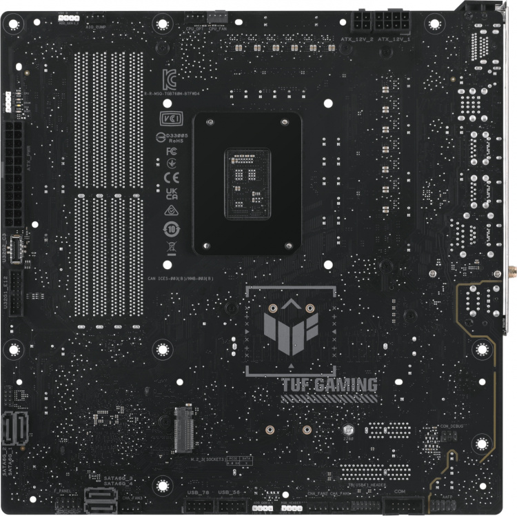 ASUS TUF GAMING B760M-BTF WIFI D4 ATX-moderkort