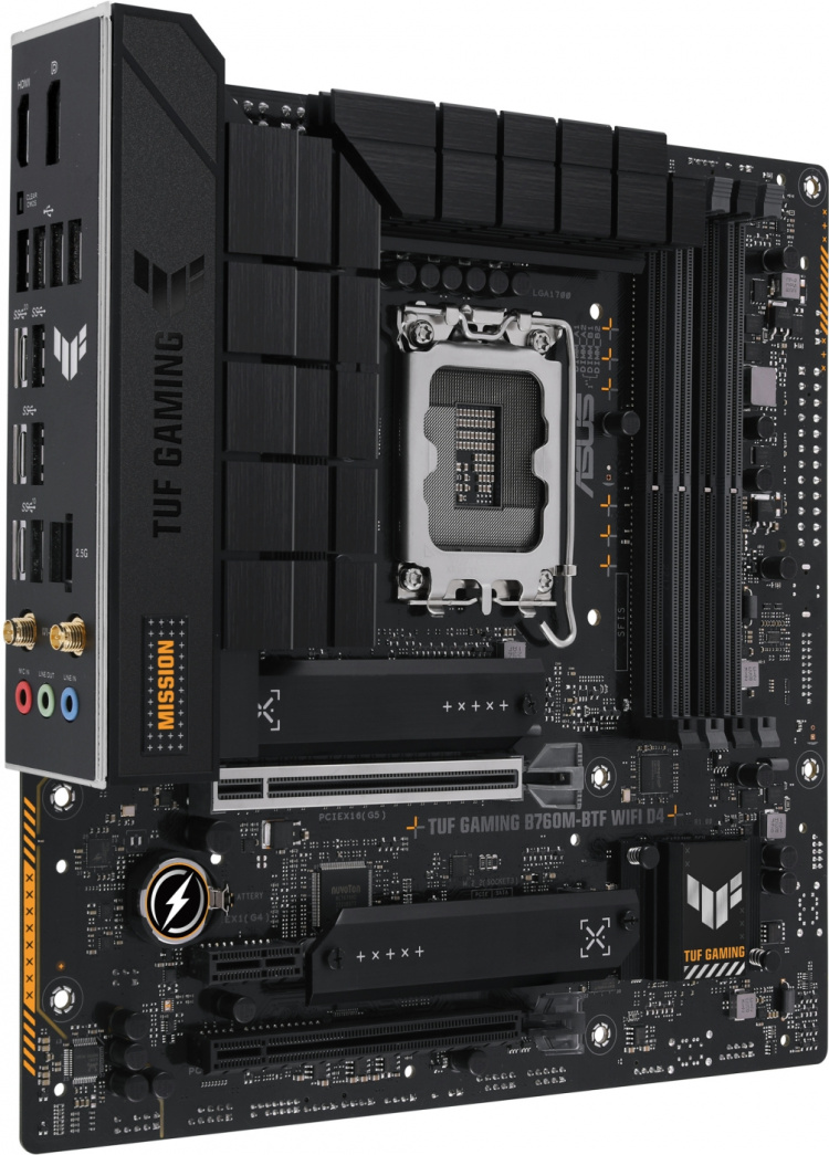 ASUS TUF GAMING B760M-BTF WIFI D4 ATX-moderkort