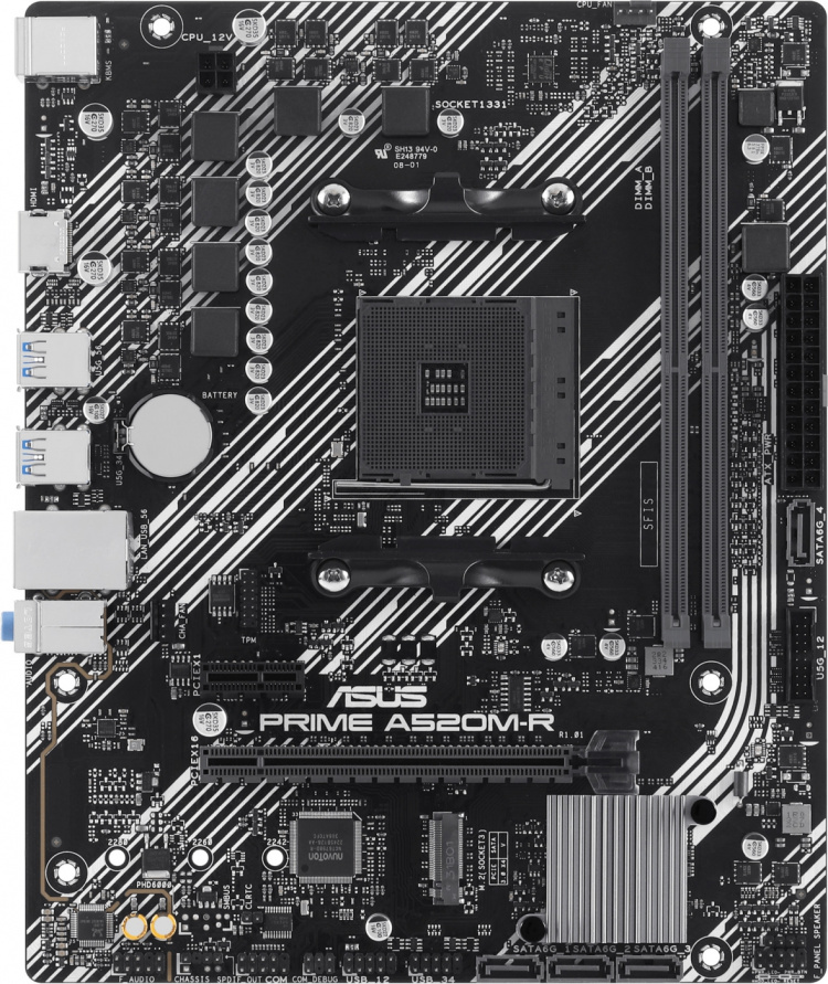 ASUS PRIME A520M-R mATX-moderkort