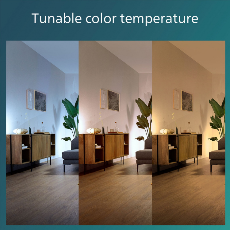 Philips Bliss Takfläkt med LED-belysning Varm-/kallvitt 4500 lm