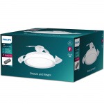 Philips Bliss Takfläkt med LED-belysning Varm-/kallvitt 4500 lm