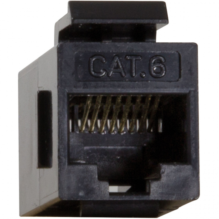 LogiLink Keystone-skarvdon Cat6 UTP 2 x RJ45 Svart LogiLink Keystone-skarvdon Cat6 UTP 2 x RJ45 Svart