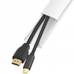 LogiLink Kabelkanal-kit 67 delar Vit LogiLink Kabelkanal-kit 67 delar Vit