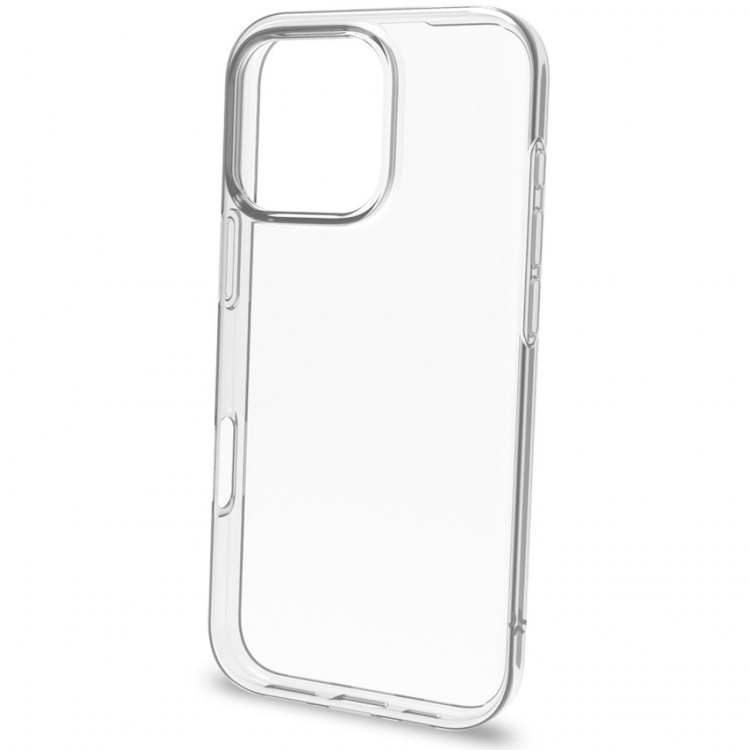 Celly Gelskin TPU Cover iPhone 16 Pro Transparent