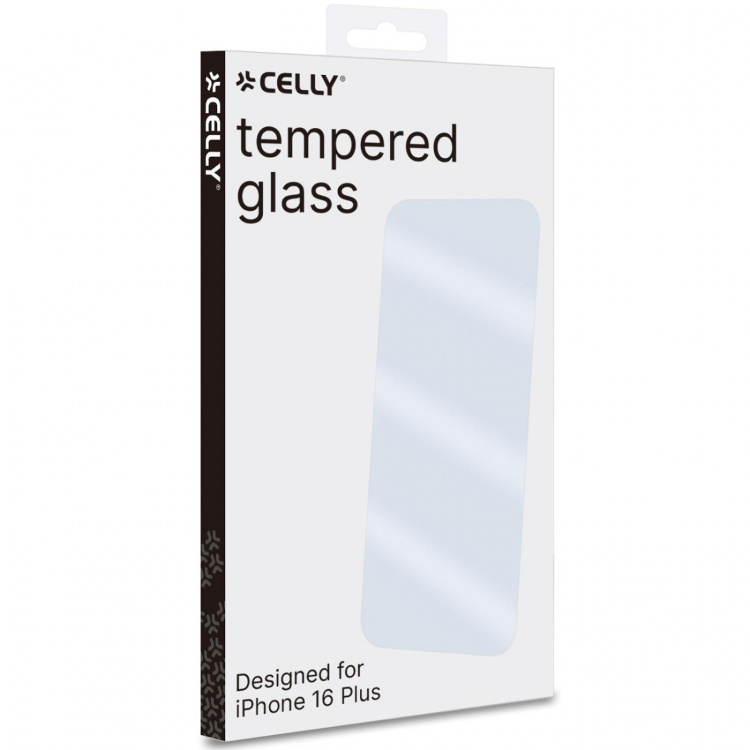 Celly Easy Skärmskydd Härdat glas iPhone 16 Plus Celly Easy Skärmskydd Härdat glas iPhone 16 Plus
