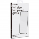 Celly Full Glass Skärmskydd Härdat glas iPhone 16 Celly Full Glass Skärmskydd Härdat glas iPhone 16