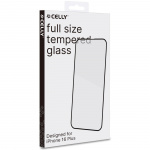 Celly Full Glass Skärmskydd Härdat glas iPhone 16 Plus Celly Full Glass Skärmskydd Härdat glas iPhone 16 Plus