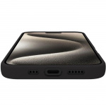 Celly Cromo Soft rubber case iPhone 16 Pro Svart