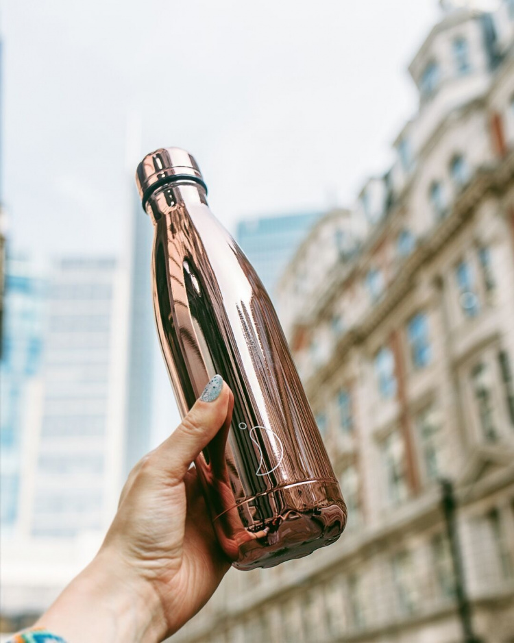 Chilly\'s Bottles Chilly\'s termosflaska, roséguld, 500 ml Chilly\'s Bottles Chilly\'s termosflaska, roséguld, 500 ml