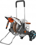 GARDENA CleverRoll M Easy slangvagn i metall, 25 m flexslang