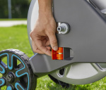 GARDENA CleverRoll M Easy slangvagn i metall, 25 m flexslang