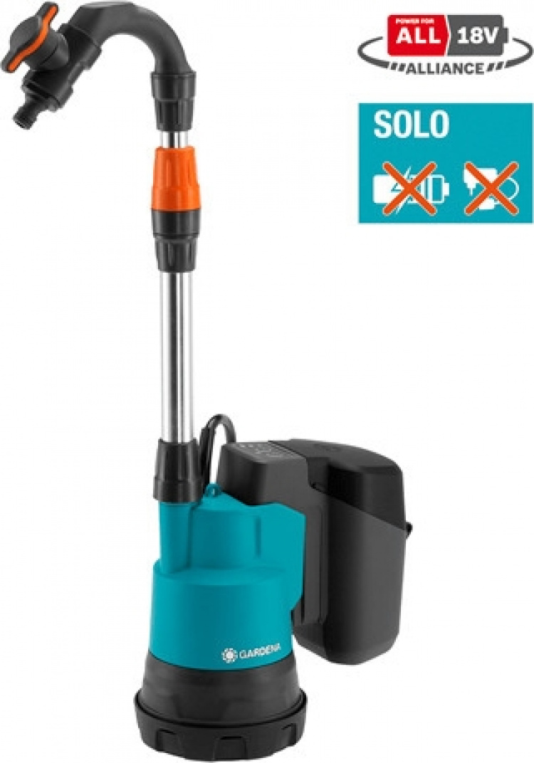 GARDENA Regnvattenpump 2000/2 18V P4A, utan batteri