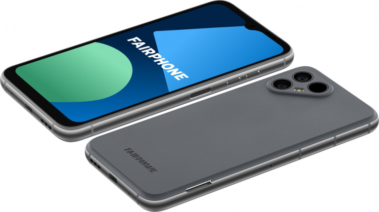 Fairphone 4 5G telefon, 128/6 GB, grå