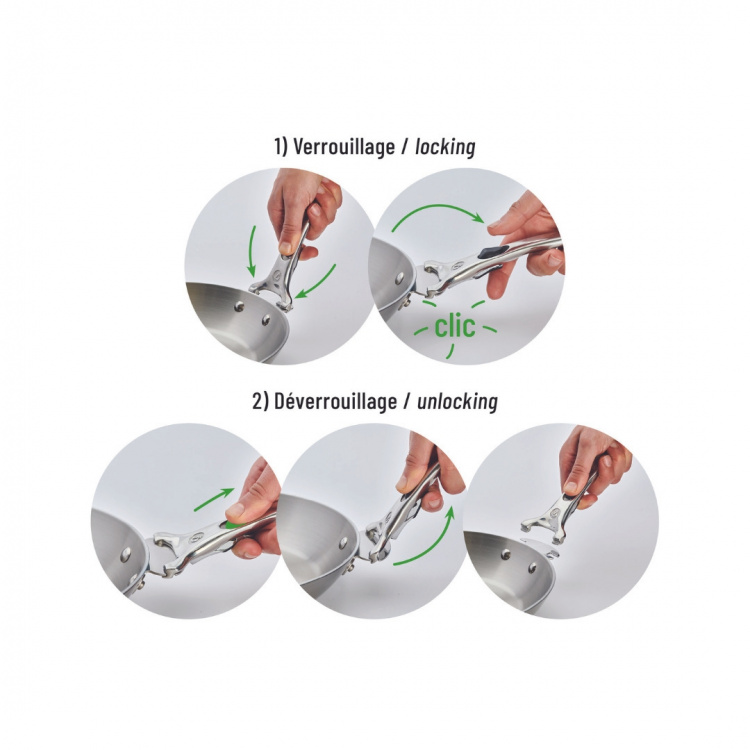 De Buyer LOQY avtagbart handtag