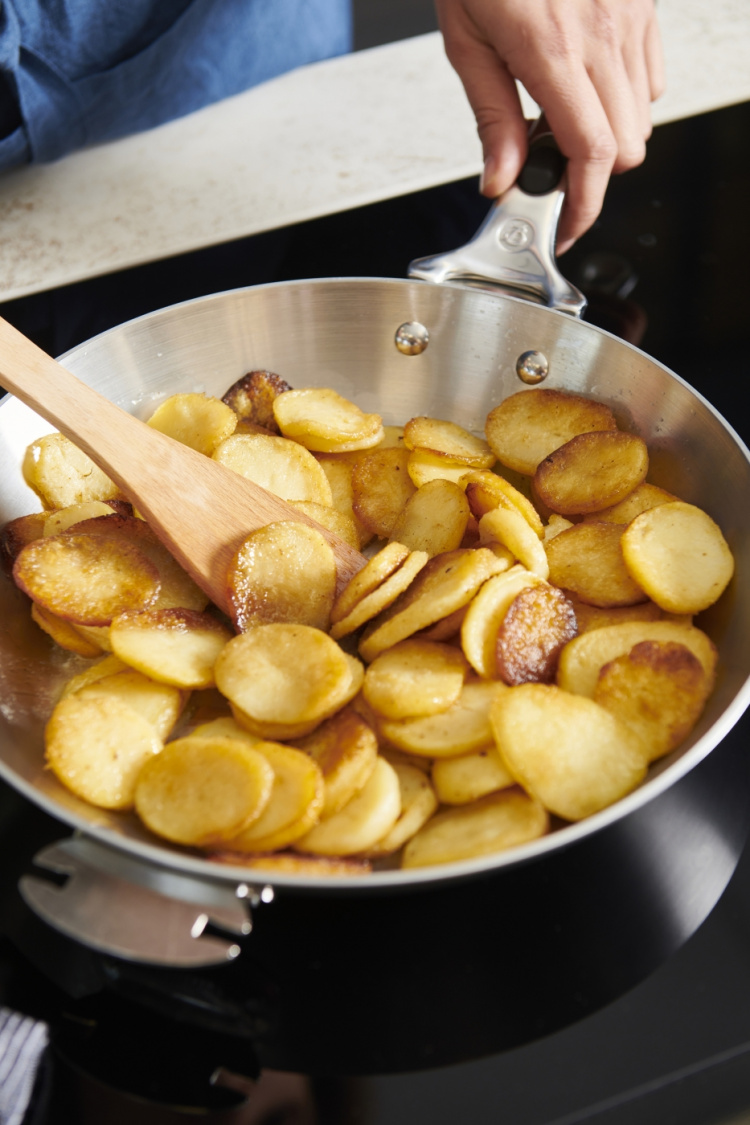 De Buyer Mineral B LOQY stekpanna, 28 cm, kolstål