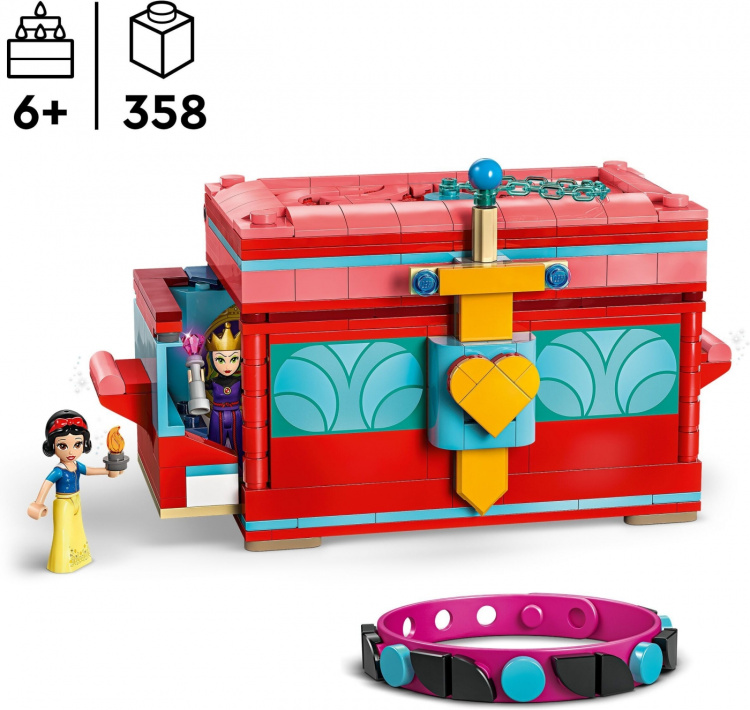 LEGO Disney Princess 43276 - Snövit smyckeskrin