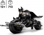 LEGO Super Heroes DC 76273 - Byggbar Batman™-figur och Batpod-hjul