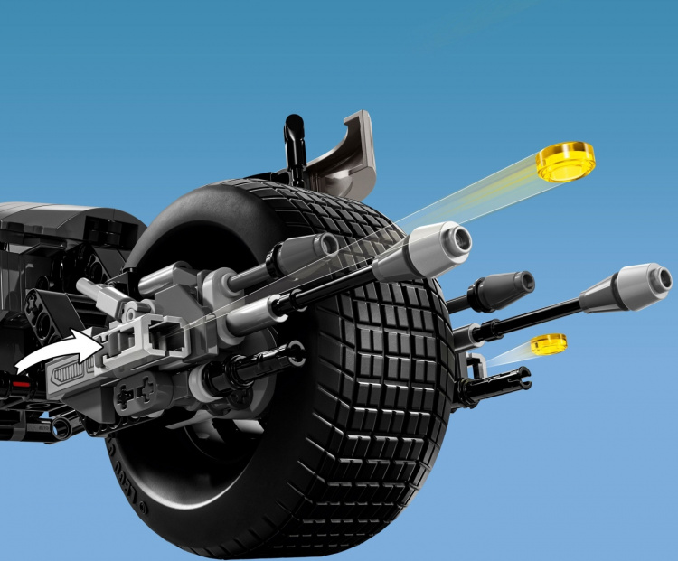 LEGO Super Heroes DC 76273 - Byggbar Batman™-figur och Batpod-hjul