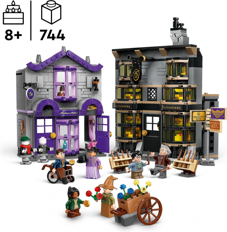 LEGO Harry Potter 76439 - Ollivanders™ och mamma Malkins dräkter