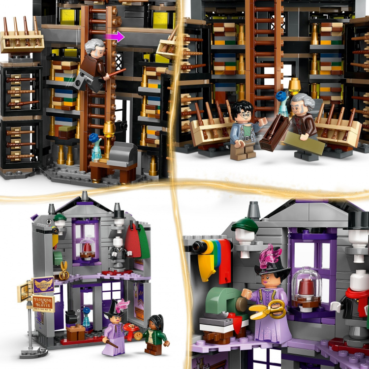 LEGO Harry Potter 76439 - Ollivanders™ och mamma Malkins dräkter