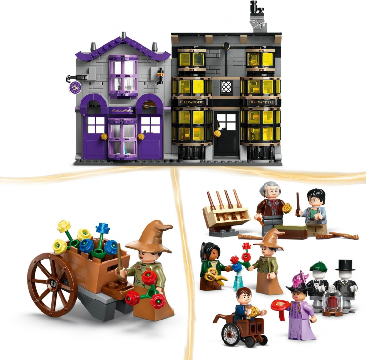LEGO Harry Potter 76439 - Ollivanders™ och mamma Malkins dräkter