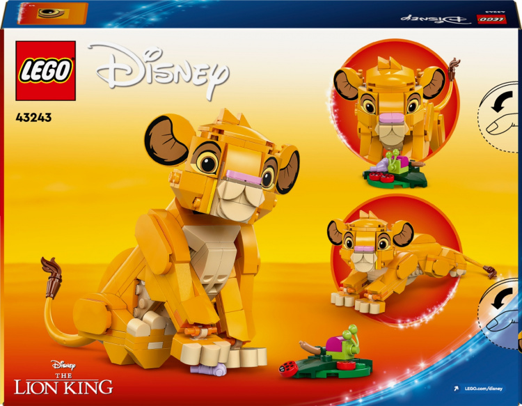 LEGO Disney Classic 43243 - Lejonungen Simba LEGO Disney Classic 43243 - Lejonungen Simba