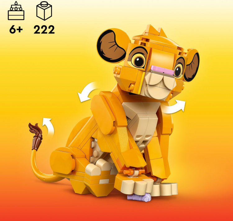 LEGO Disney Classic 43243 - Lejonungen Simba LEGO Disney Classic 43243 - Lejonungen Simba
