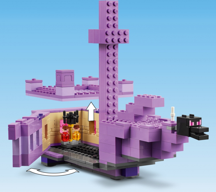 LEGO Minecraft 21264 - Ödla och spindelfartyg
