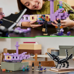 LEGO Minecraft 21264 - Ödla och spindelfartyg
