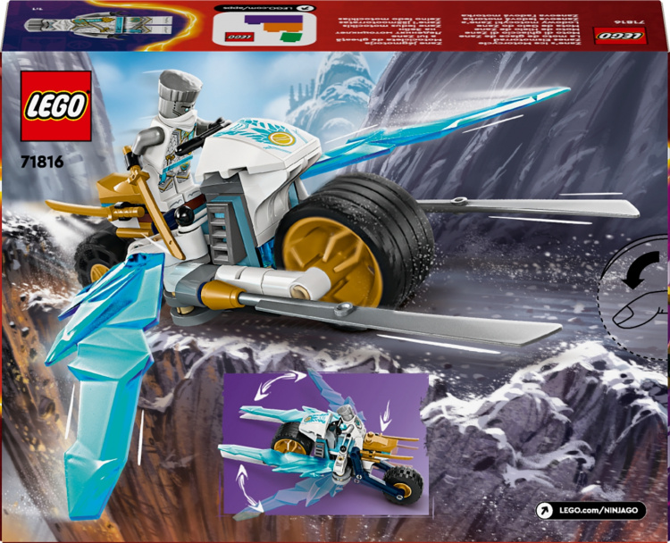 LEGO Ninjago 71816 - Zanes ismotorcykel