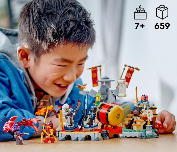 LEGO Ninjago 71818 - Stridsarena för turnering