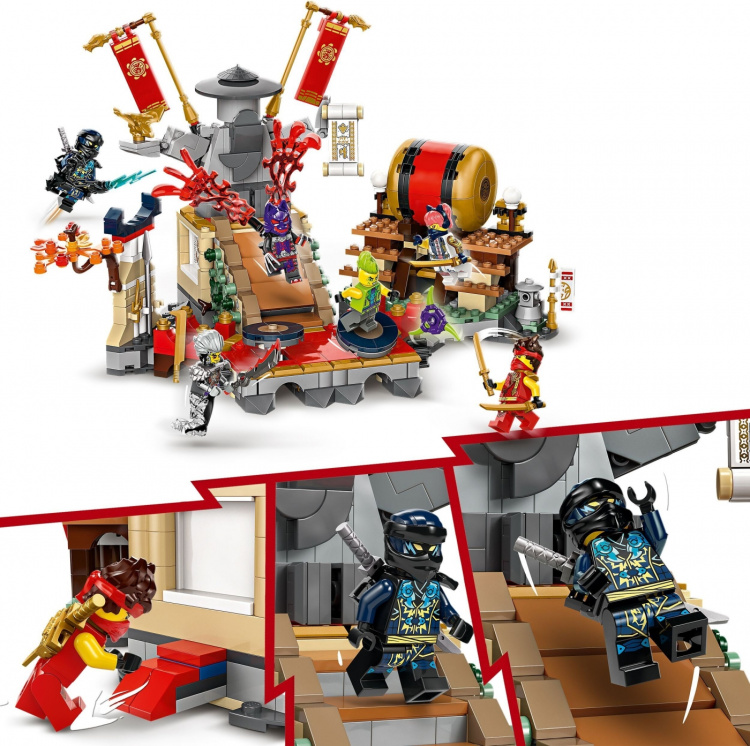 LEGO Ninjago 71818 - Stridsarena för turnering
