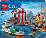 LEGO My City 60422 - Hamn och lastfartyg