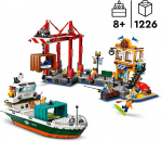 LEGO My City 60422 - Hamn och lastfartyg
