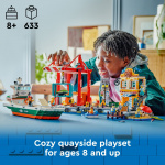LEGO My City 60422 - Hamn och lastfartyg